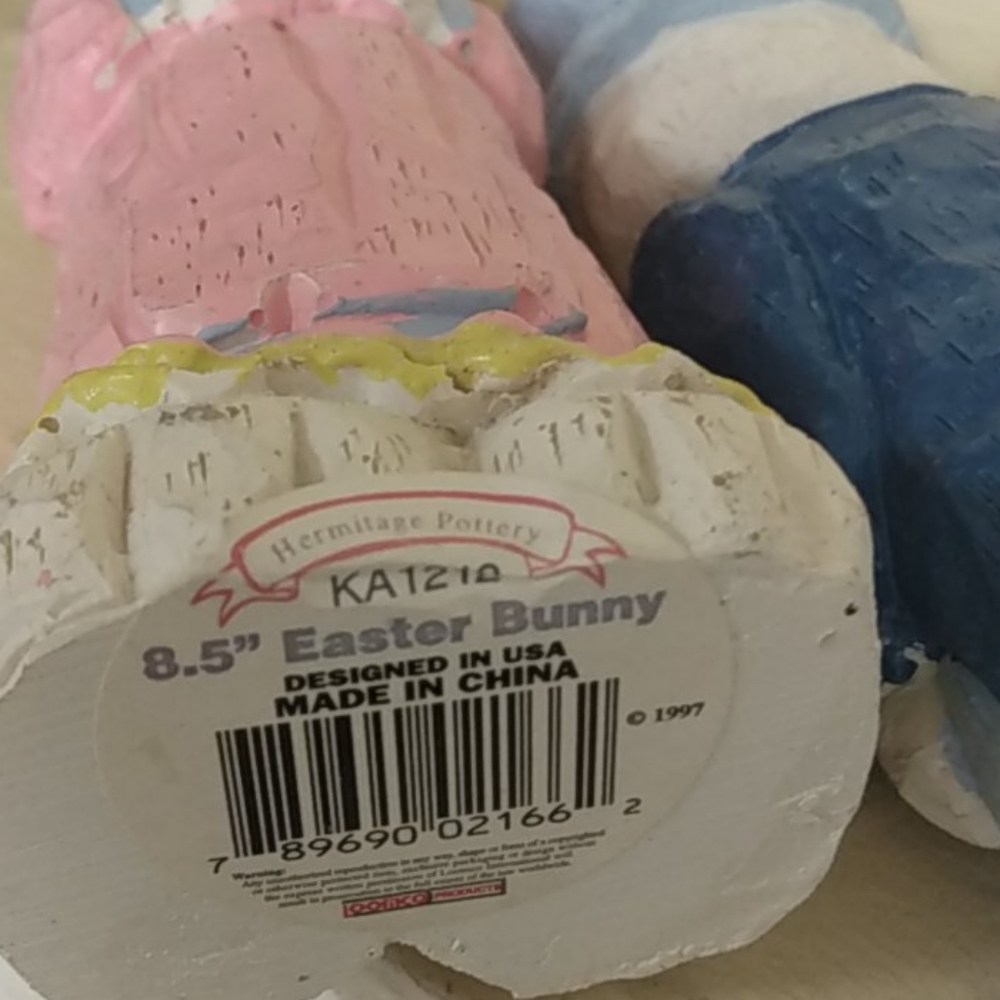 Vintage Easter Bunny Couple - Picture 3 of 6